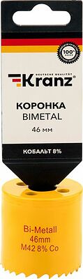 Kranz KR-92-0223 Коронка Bimetal 46мм KRANZ