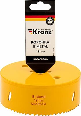 Kranz KR-92-0248 Коронка Bimetal 121мм KRANZ
