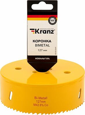 Kranz KR-92-0249 Коронка Bimetal 127мм KRANZ