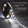 LAMPER 141-2003 Лента светодиодная 5В, SMD2835, 4,8Вт/м, 60 LED/м, 6500K, 8мм, 3м, с USB коннектором, черная, IP20 LAMPER LAMPER 141-2003 Лента светодиодная 5В, SMD2835, 4,8Вт/м, 60 LED/м, 6500K, 8мм, 3м, с USB коннектором, черная, IP20 LAMPER
