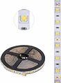 LAMPER 141-2028 Лента светодиодная 12В, SMD5050, 14,4Вт/м, 60 LED/м, 2700К, 10мм, 5м, для БП с клеммами, IP65 LAMPER