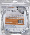 LAMPER 141-2028 Лента светодиодная 12В, SMD5050, 14,4Вт/м, 60 LED/м, 2700К, 10мм, 5м, для БП с клеммами, IP65 LAMPER