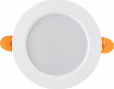 LAMPER 606-1009 Панель светодиодная встраиваемая круглая 12Вт 230В 6500К 960Лм 145мм белая IP20 LAMPER
