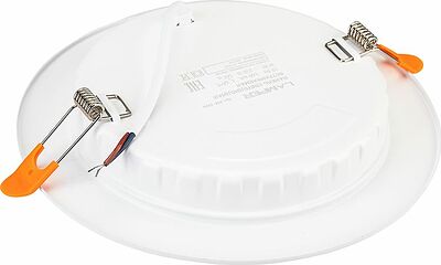 LAMPER 606-1010 Панель светодиодная встраиваемая круглая 18Вт 230В 4000К 1440Лм 185мм белая IP20 LAMPER