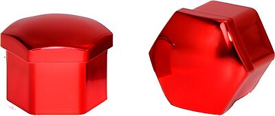 LS Комплект пластиковых колпачков hex21, blister 20+1, RED, JN-9966 LS S036171