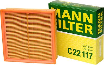 MANN-FILTER C 22 117 воздушный фильтр 213×213×58 мм
