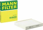 MANN-FILTER CU 26 010 противопылевой салонный фильтр 254×224×36 мм для VAG MANN-FILTER CU 26 010 противопылевой салонный фильтр 254×224×36 мм для VAG