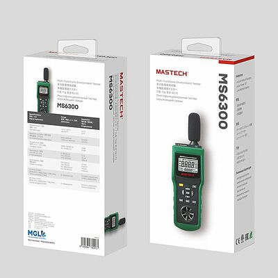 Mastech 13-1250 Многофункциональный тестер окружающей среды MS6300 MASTECH