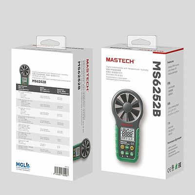 Mastech 13-1272 Цифровой анемометр MS6252B MASTECH