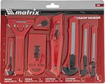 MATRIX 78991 набор ножей с выдвижными лезвиями 9 и 18 мм и скребков