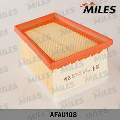 MILES AFAU108 фильтр воздушный для Renault Logan, Duster, Megane II, LADA Largus 16V, Opel Vivaro A