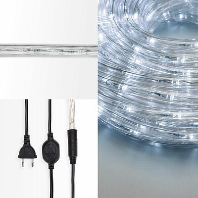 NEON-NIGHT 121-323-14 Дюралайт LED, фиксинг (2W), 24 LED/м, белый, 25 м