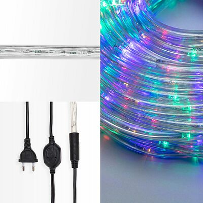 NEON-NIGHT 121-329-20 Дюралайт LED фиксинг (2W), 24 LED/м, мульти (RYGB), 20 м