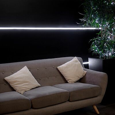NEON-NIGHT 131-005 Гибкий неон LED SMD 8х16 мм, односторонний, белый, 120 LED/м, 5 м