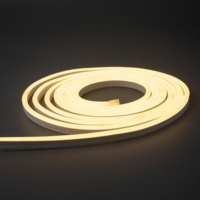 NEON-NIGHT 131-006 Гибкий неон LED SMD 8х16 мм, односторонний, теплый белый, 120 LED/м, 5 м