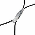 NEON-NIGHT 215-023 Гирлянда светодиодная Сеть 2х1,5м 288 LED КРАСНЫЙ/СИНИЙ черный ПВХ IP65 свечение с динамикой 230В контроллер в комплекте NEON-NIGHT 