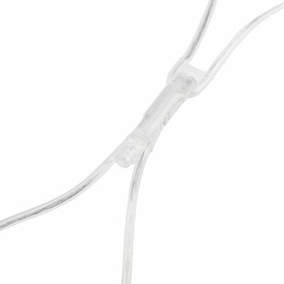 NEON-NIGHT 215-045 Гирлянда светодиодная Сеть 2х1,5м 288 LED БЕЛЫЙ прозрачный ПВХ IP65 свечение с динамикой 230В блок в комплекте NEON-NIGHT 