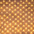 NEON-NIGHT 215-106 Гирлянда Сеть 1,5х1,5м, прозрачный ПВХ, 96 LED Теплый белый