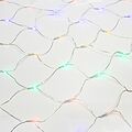 NEON-NIGHT 215-109 Гирлянда Сеть 1,5х1,5м, прозрачный ПВХ, 96 LED Мультиколор
