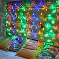 NEON-NIGHT 215-119-6 Гирлянда Сеть 1х1,5м, прозрачный ПВХ, 96 LED Мультиколор