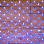 NEON-NIGHT 215-133 Гирлянда сеть 1,8х1,5м, прозрачный ПВХ, 180 LED, Синий