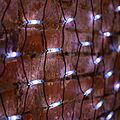 NEON-NIGHT 217-115 Гирлянда светодиодная Сеть 2x1,5м 288 LED БЕЛЫЙ черный каучук IP67 постоянное свечение 230В блок в комплекте NEON-NIGHT 