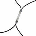 NEON-NIGHT 217-115 Гирлянда светодиодная Сеть 2x1,5м 288 LED БЕЛЫЙ черный каучук IP67 постоянное свечение 230В блок в комплекте NEON-NIGHT 