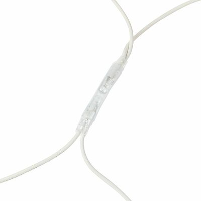 NEON-NIGHT 217-145 Гирлянда светодиодная Сеть 2x3м 432 LED БЕЛЫЙ белый каучук IP67 постоянное свечение 230В блок в комплекте NEON-NIGHT 