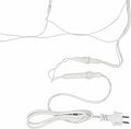 NEON-NIGHT 217-145 Гирлянда светодиодная Сеть 2x3м 432 LED БЕЛЫЙ белый каучук IP67 постоянное свечение 230В блок в комплекте NEON-NIGHT 