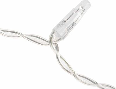 NEON-NIGHT 235-106 Гирлянда светодиодная Занавес 2х0,8м 160 LED ТЕПЛЫЙ БЕЛЫЙ прозрачный ПВХ IP65 постоянное свечение 230В нужен блок 303-500-1 NEON-NIGHT