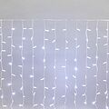 NEON-NIGHT 235-115 Гирлянда светодиодная Занавес 2х1,5м 300 LED БЕЛЫЙ белый ПВХ IP65 постоянное свечение 230В нужен блок 303-500-1 NEON-NIGHT