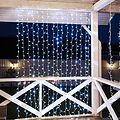 NEON-NIGHT 235-135-6 Гирлянда светодиодная Занавес 2х3м 448 LED БЕЛЫЙ прозрачный ПВХ IP65 эффект мерцания 230В нужен блок 303-500-1 NEON-NIGHT