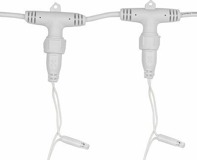NEON-NIGHT 235-211 Гирлянда светодиодная Занавес 2х3м 600 LED БЕЛЫЙ белый ПВХ IP65 эффект мерцания 230В нужен блок 303-500-1 NEON-NIGHT