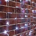 NEON-NIGHT 235-385 Гирлянда Занавес 2х6м 768 LED БЕЛЫЙ прозрачный ПВХ IP65 эффект мерцания 230В нужен блок 303-500-1