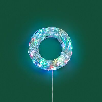 NEON-NIGHT 245-020 Умная гирлянда Роса с крупными каплями 20м 200 LED RGB IP20 прозрачный провод USB NEON-NIGHT