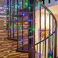 NEON-NIGHT 303-029 Гирлянда Твинкл Лайт 6 м, темно-зеленый ПВХ, 40 LED, цвет мультиколор NEON-NIGHT 303-029 Гирлянда Твинкл Лайт 6 м, темно-зеленый ПВХ, 40 LED, цвет мультиколор
