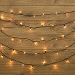 NEON-NIGHT 303-056 Гирлянда Твинкл Лайт 15 м, темно-зеленый ПВХ, 120 LED, цвет ТЕПЛЫЙ БЕЛЫЙ