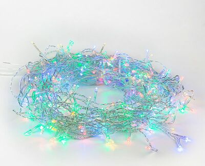 NEON-NIGHT 303-169 Гирлянда Твинкл Лайт 4 м, прозрачный ПВХ, 25 LED, цвет Мультиколор