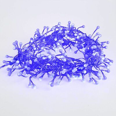NEON-NIGHT 303-603 Гирлянда Мишура LED 3 м прозрачный ПВХ, 288 диодов, цвет синий