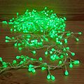 NEON-NIGHT 303-604 Гирлянда Мишура LED 3 м прозрачный ПВХ, 288 диодов, цвет зеленый NEON-NIGHT 303-604 Гирлянда Мишура LED 3 м прозрачный ПВХ, 288 диодов, цвет зеленый