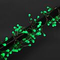 NEON-NIGHT 303-604 Гирлянда Мишура LED 3 м прозрачный ПВХ, 288 диодов, цвет зеленый NEON-NIGHT 303-604 Гирлянда Мишура LED 3 м прозрачный ПВХ, 288 диодов, цвет зеленый