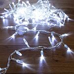NEON-NIGHT 303-635 Гирлянда светодиодная Кластер 10м 200 LED БЕЛЫЙ прозрачный ПВХ IP65 постоянное свечение 230В нужен блок 303-500-1 NEON-NIGHT