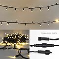 NEON-NIGHT 305-176 Гирлянда светодиодная Нить 10м 100 LED ТЕПЛЫЙ БЕЛЫЙ черный ПВХ IP65 постоянное свечение 230В соединяется нужен блок 303-500 NEON-NIGHT NEON-NIGHT 305-176 Гирлянда светодиодная Нить 10м 100 LED ТЕПЛЫЙ БЕЛЫЙ черный ПВХ IP65 постоянное свечение 230В соединяется нужен блок 303-500 NEON-NIGHT