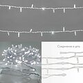 NEON-NIGHT 315-145 Гирлянда светодиодная Нить 20м 200 LED БЕЛЫЙ белый каучук IP67 постоянное свечение 230В соединяется нужен блок 315-001 NEON-NIGHT