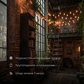 NEON-NIGHT 331-355 Уличная гирлянда Лофт 10м, черный каучук, 20 прозрачных ламп, теплый белый, влагостойкая IP65