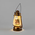 NEON-NIGHT 501-066 Декоративный LED-фонарь с эффектом снегопада и подсветкой Санта-Клаус USB, теплое белое свечение NEON-NIGHT