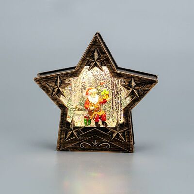 NEON-NIGHT 501-182 Светильник декоративный (фигура) Звезда с эффектом снегопада и подсветкой NEON-NIGHT