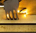 NEON-NIGHT 504-002 Деревянная фигурка с подсветкой Елочка с оленем 12x6x21,5 см NEON-NIGHT 504-002 Деревянная фигурка с подсветкой Елочка с оленем 12x6x21,5 см