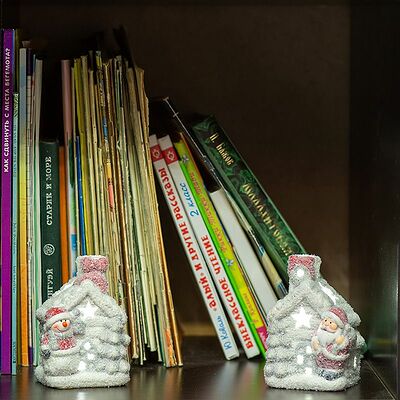 NEON-NIGHT 505-022 Керамическая фигурка Домик 8x7x11 см