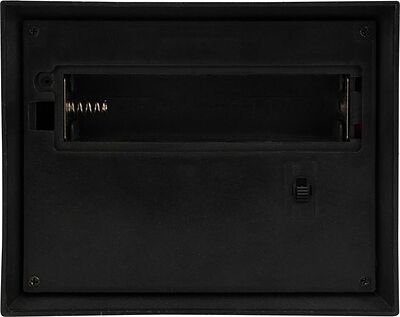 NEON-NIGHT 511-039 Светодиодный камин Фьюжн с эффектом живого огня 14,7x11,7x25 см, батарейки 2хС (не в комплекте) USB, черный
